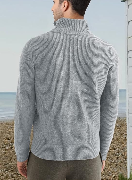 Trenton Pull Homme Demi-Zip Moderne & Confortable au Style Italien Élégant, vue 14
