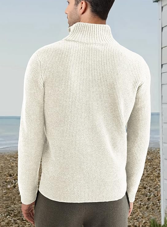 Trenton Pull Homme Demi-Zip Moderne & Confortable au Style Italien Élégant, vue 26