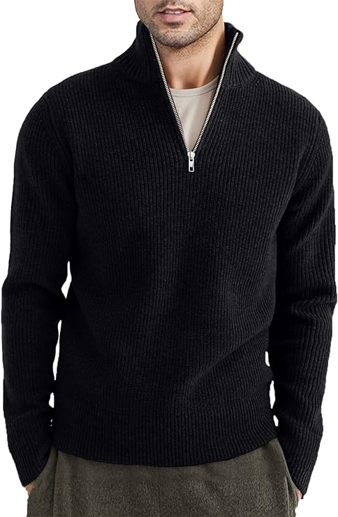 Trenton Pull Homme Demi-Zip Moderne & Confortable au Style Italien Élégant, vue 28