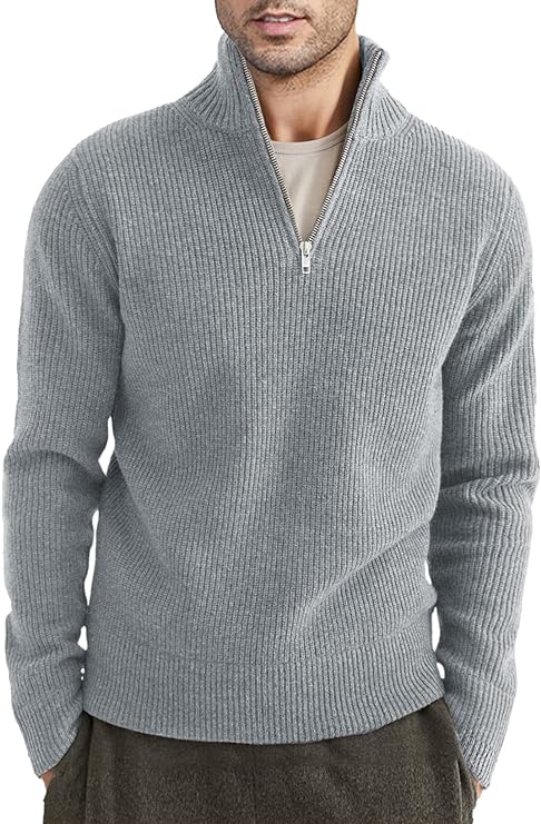 Trenton Pull Homme Demi-Zip Moderne & Confortable au Style Italien Élégant, vue 32