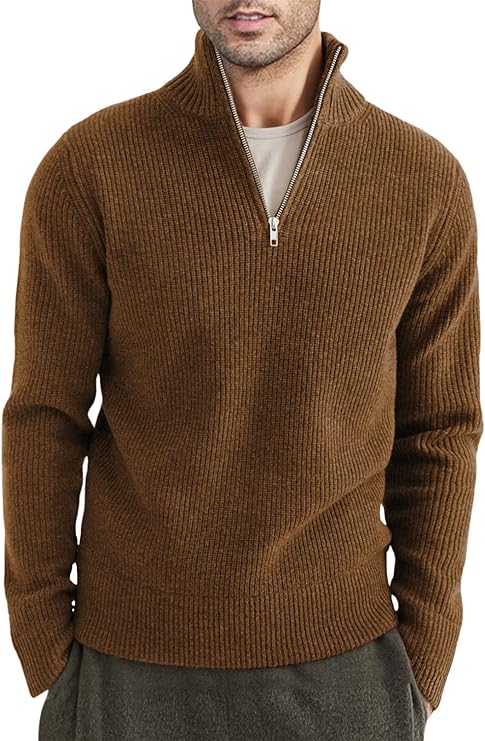 Trenton Pull Homme Demi-Zip Moderne & Confortable au Style Italien Élégant, vue 34