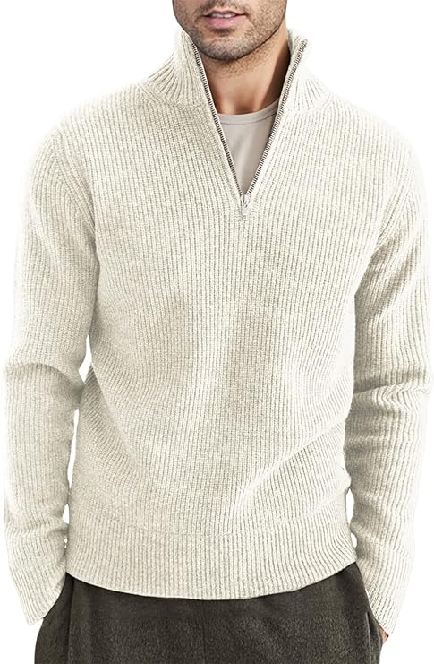 Trenton Pull Homme Demi-Zip Moderne & Confortable au Style Italien Élégant, vue 36