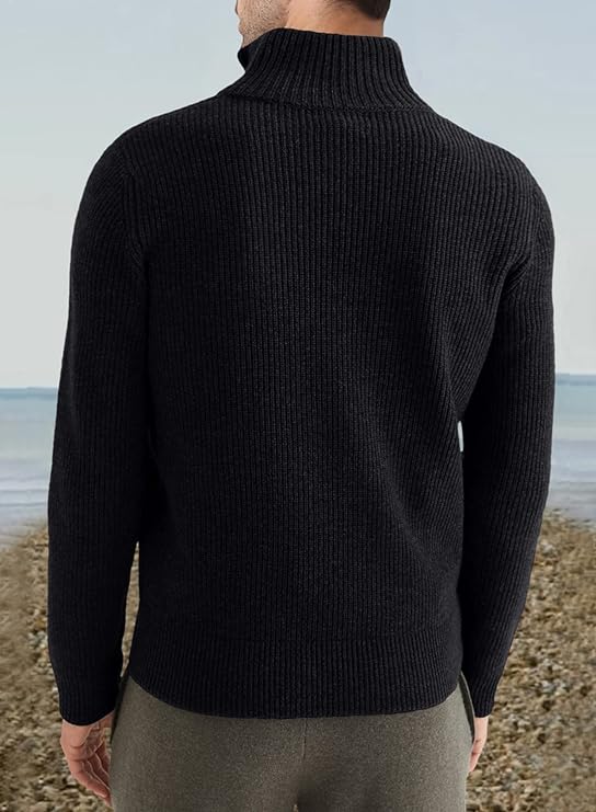Trenton Pull Homme Demi-Zip Moderne & Confortable au Style Italien Élégant, vue 5