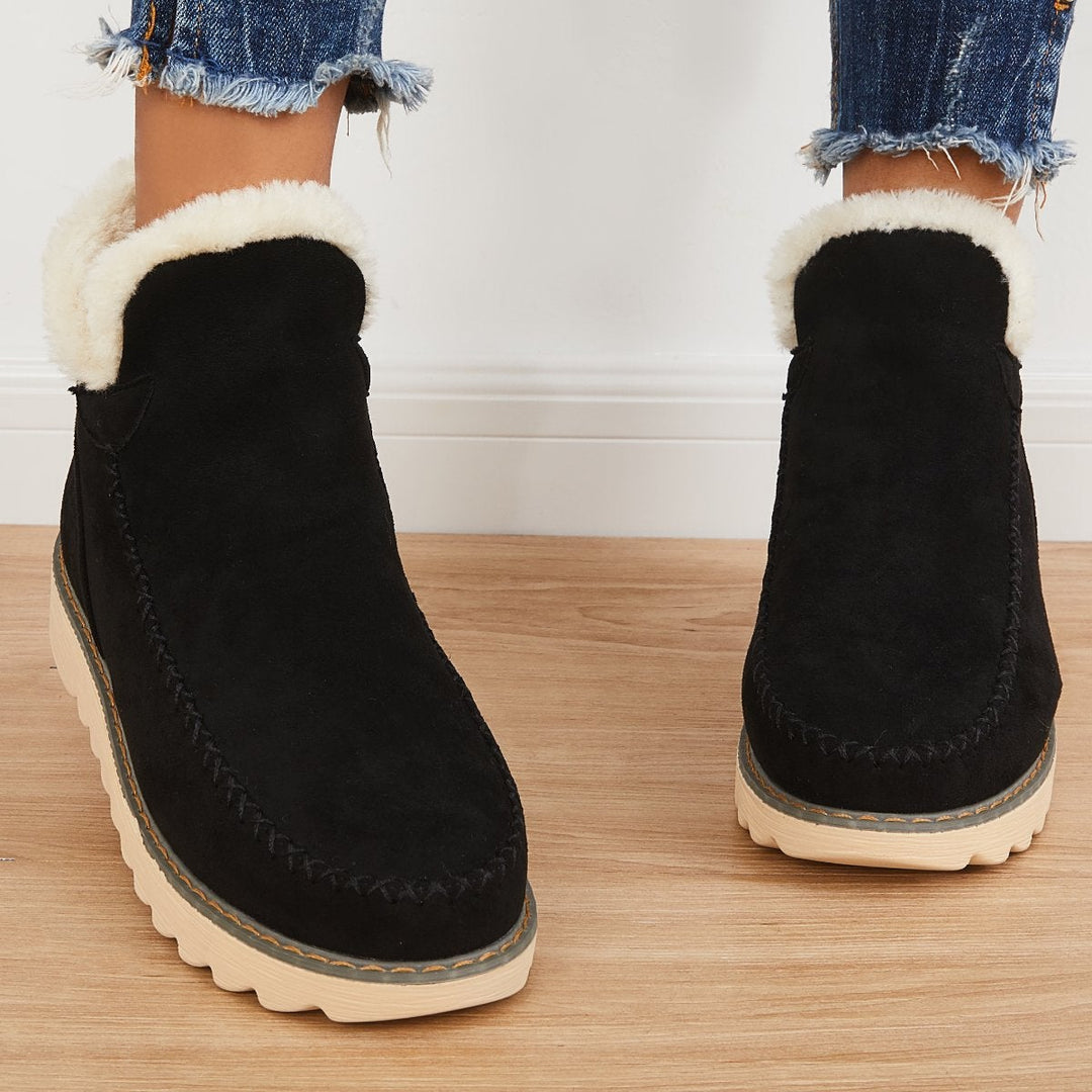 Blair Bottines Femme en Fourrure Chaudes, Confortables & Style Polyvalent Hiver, vue 6