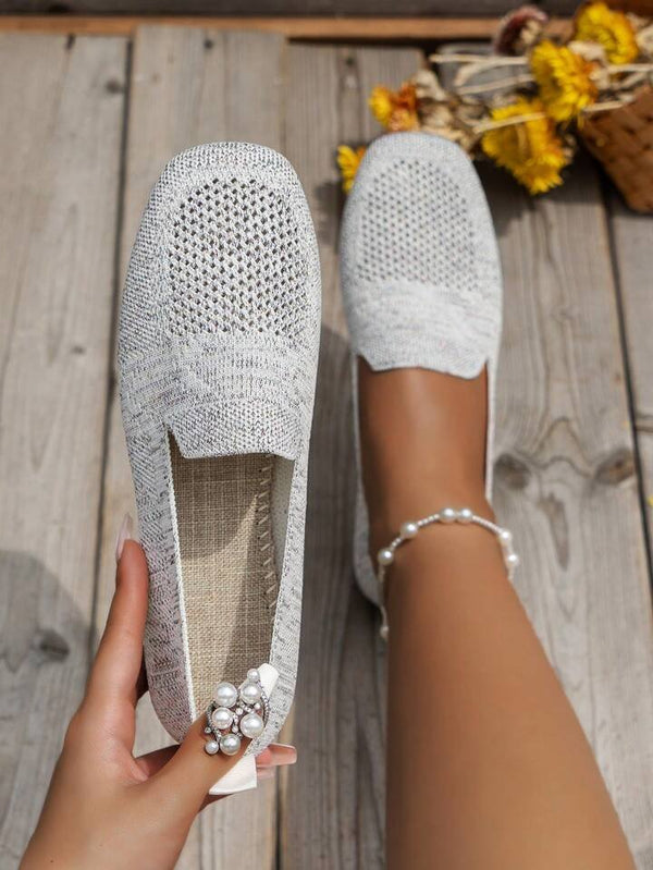 Muria | Chaussures plates basses d'été à bout rond pour femmes