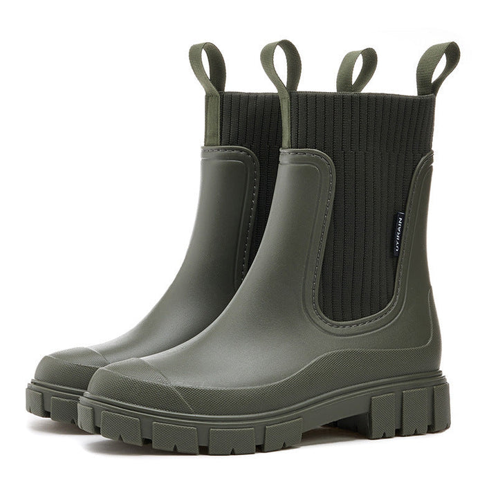 Zaria Bottes de Pluie Femme Imperméables Légères avec Semelle Antidérapante, vue 9