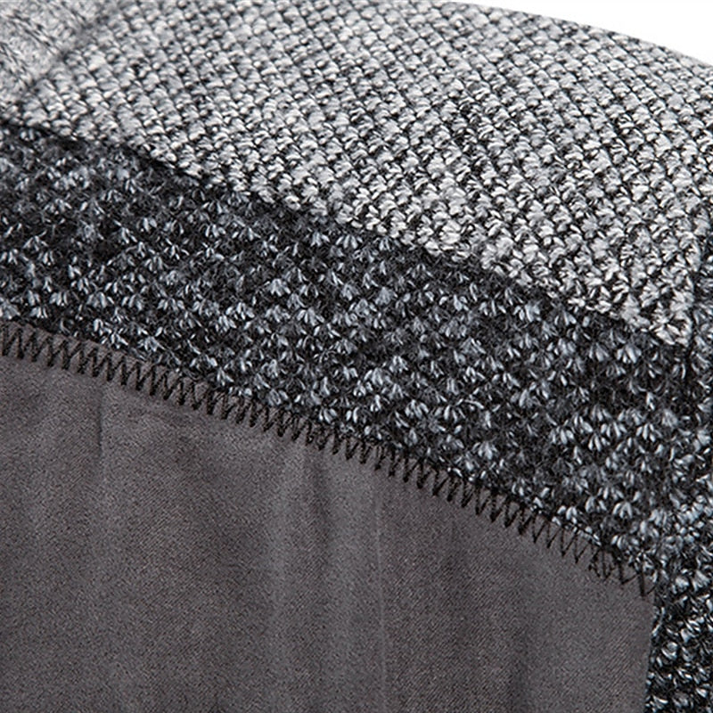 Thom Gilet Zippé Homme Couche en Maille Douce et Chaude avec Coupe Moderne & Confort Isolant Léger, vue 6