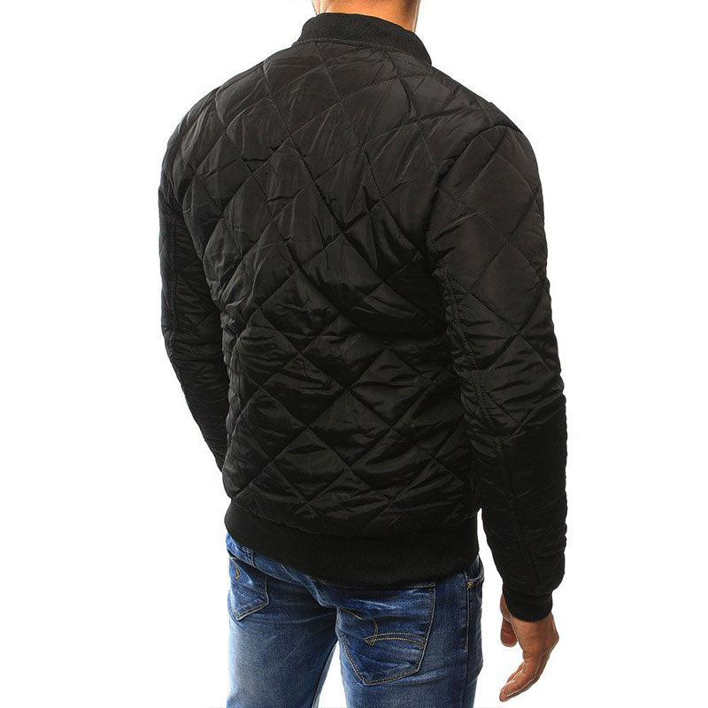 Benedict Veste Matelassée pour Homme Légère avec motif à losanges, fermeture zippée et poches, vue 7