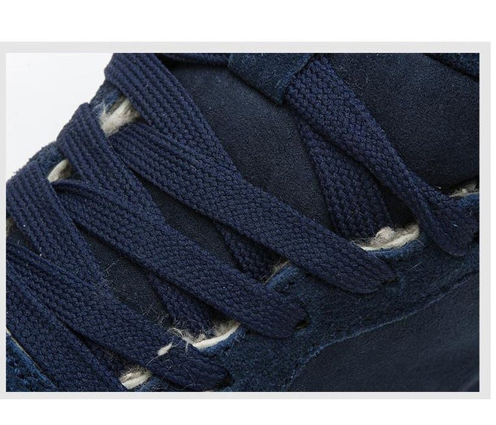 Niel Bottes d’Hiver pour Homme Design Suédine Chaud et Isolé avec Semelle en Caoutchouc à Adhérence Durable, vue 11