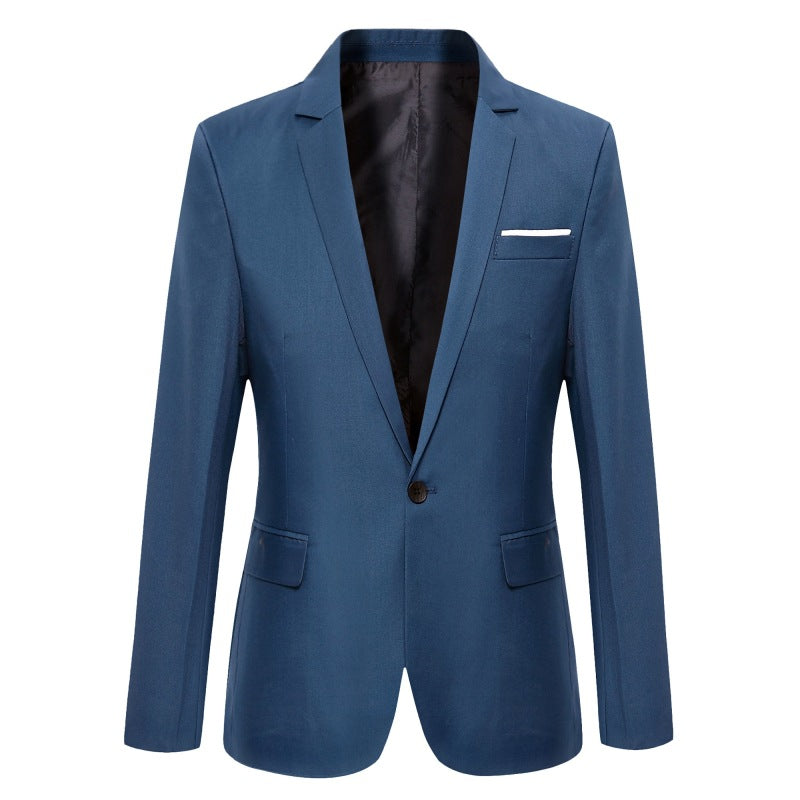 Harvey Blazer Homme Élégant Veste Classique Slim Fit avec Revers Cranté & Finition Chic, vue 4