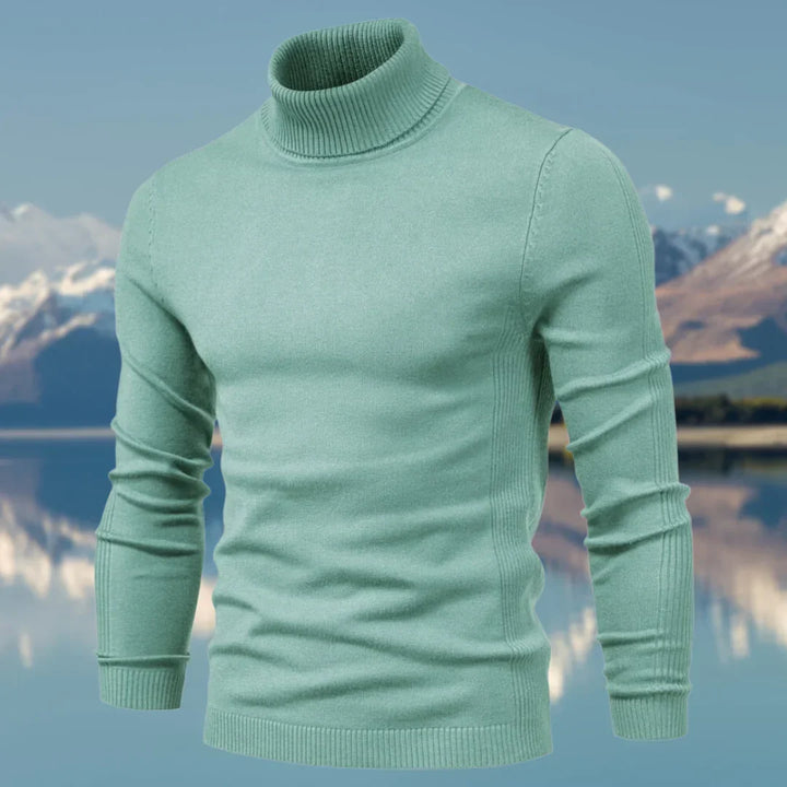 Vince Pull Col Roulé Homme Classique en Maille Douce, Ajusté & Élégant pour l’Hiver, vue 9