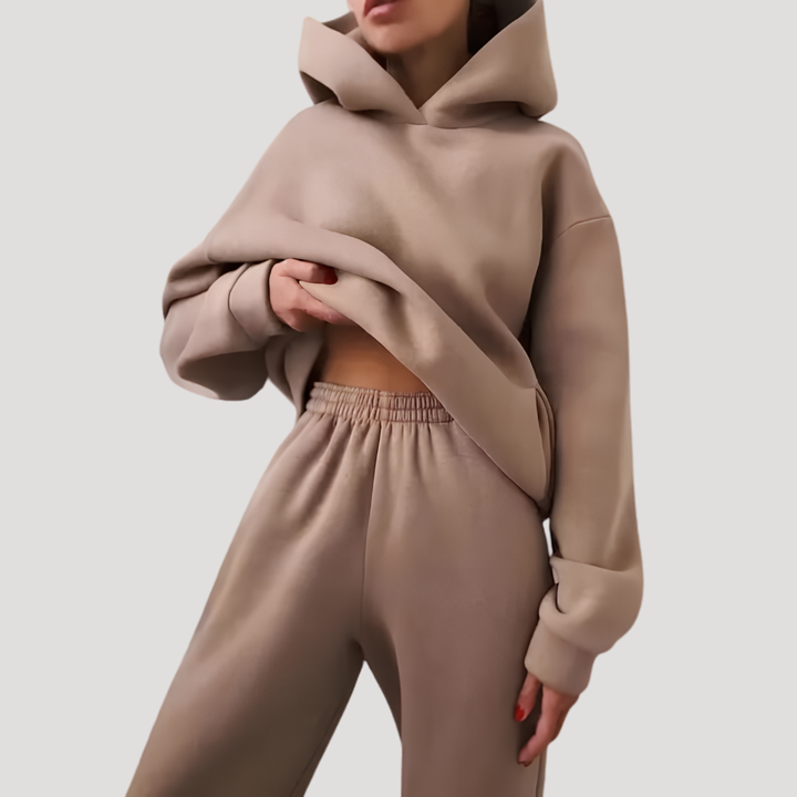Alix Ensemble Femme Décontracté Sweat à Capuche et Jogging