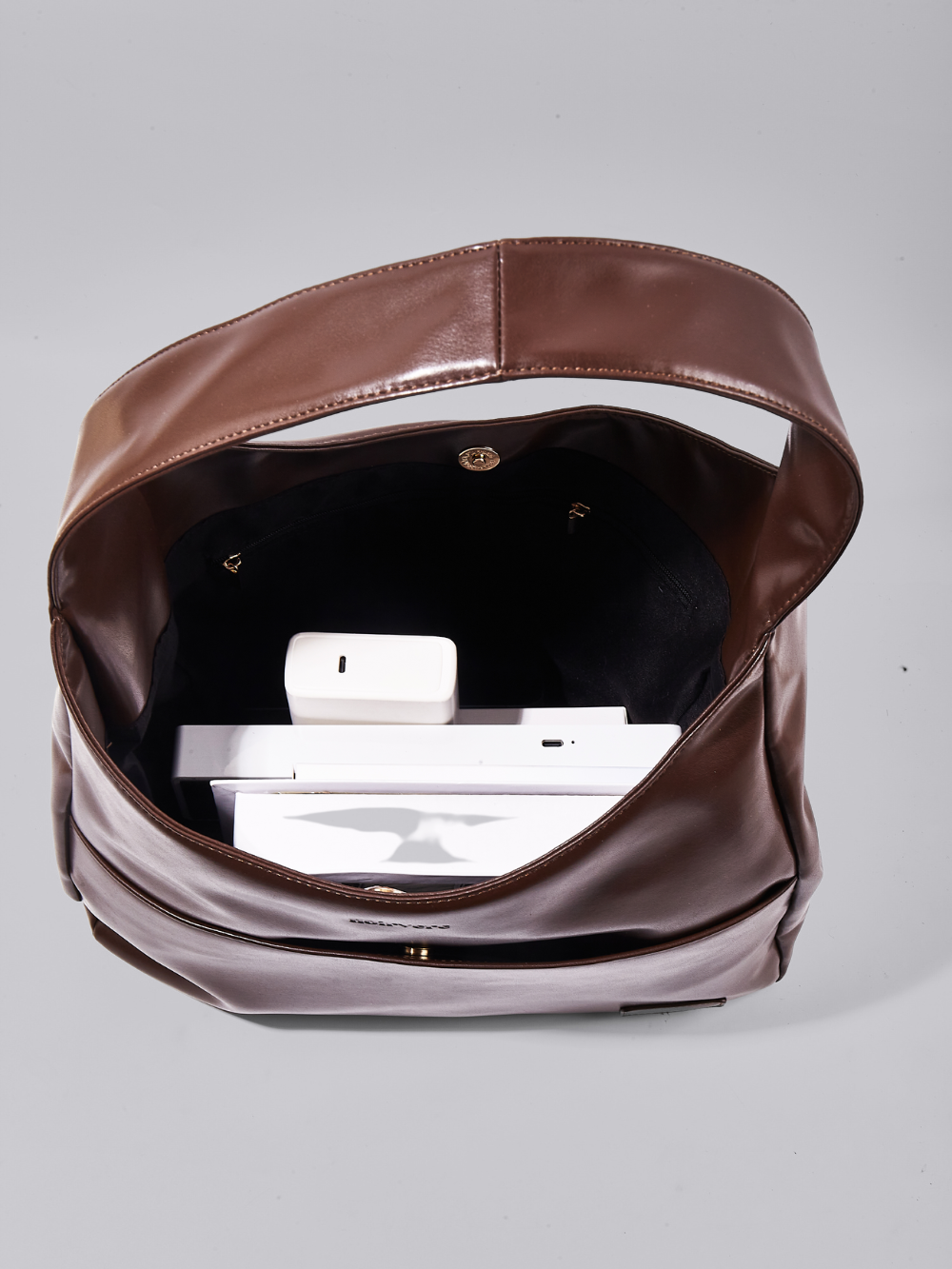 Luciana Sac Femme Épaule Vegan Hobo Minimaliste Élégant & Spacieux 13", vue 45