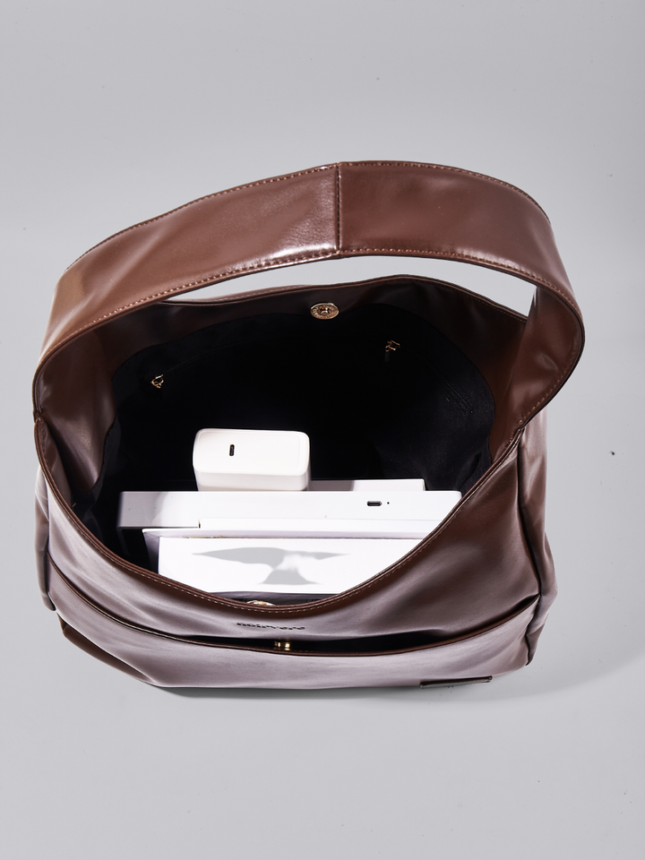 Luciana Sac Femme Épaule Vegan Hobo Minimaliste Élégant & Spacieux 13", vue 45