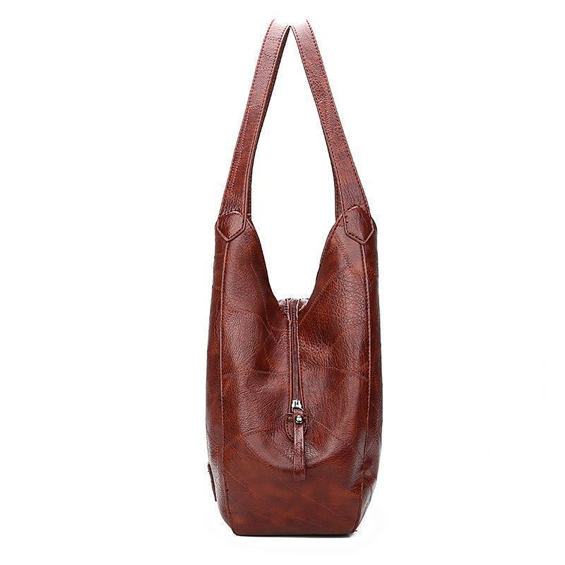 Alice Sac Vintage Femme Élégant Sac à Main en Similicuir avec Grand Espace & Finitions, vue 11