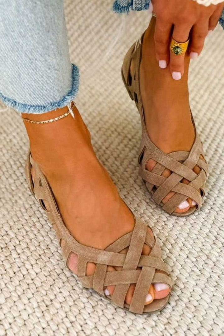 Sandales d'Été Tissé pour femme, vue 3