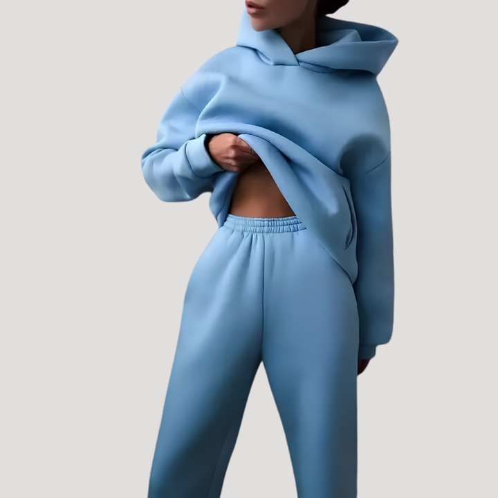 Alix Ensemble Femme Décontracté Sweat à Capuche et Jogging