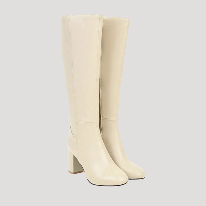 Victoire Bottes Hautes Femme à Talon Carré