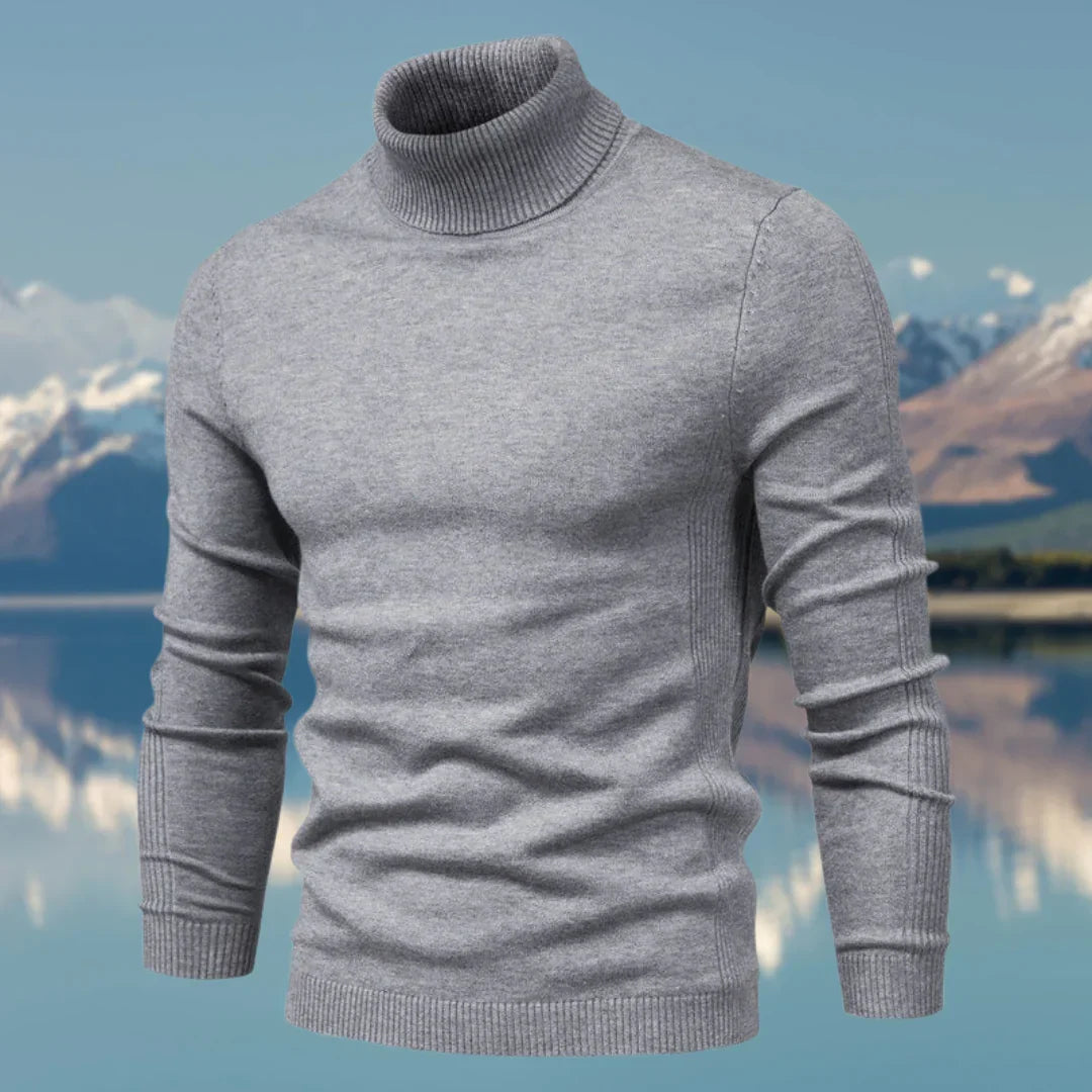Vince Pull Col Roulé Homme Classique en Maille Douce, Ajusté & Élégant pour l’Hiver, vue 10
