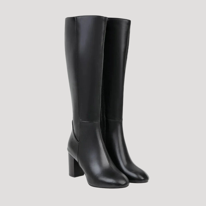 Victoire Bottes Hautes Femme à Talon Carré
