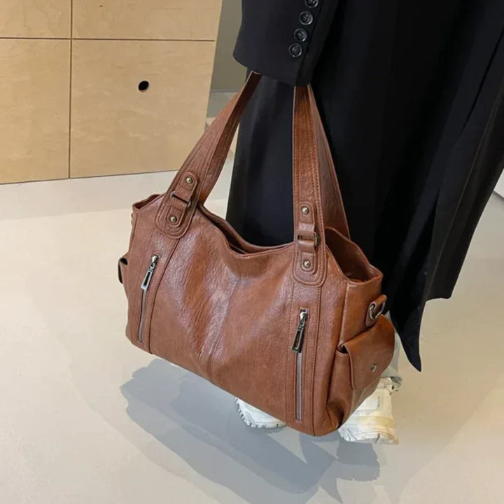 Dakota Sac Bandoulière Femme Sac en Cuir Élégant avec Bandoulière Réglable & Design Spacieu, vue 13
