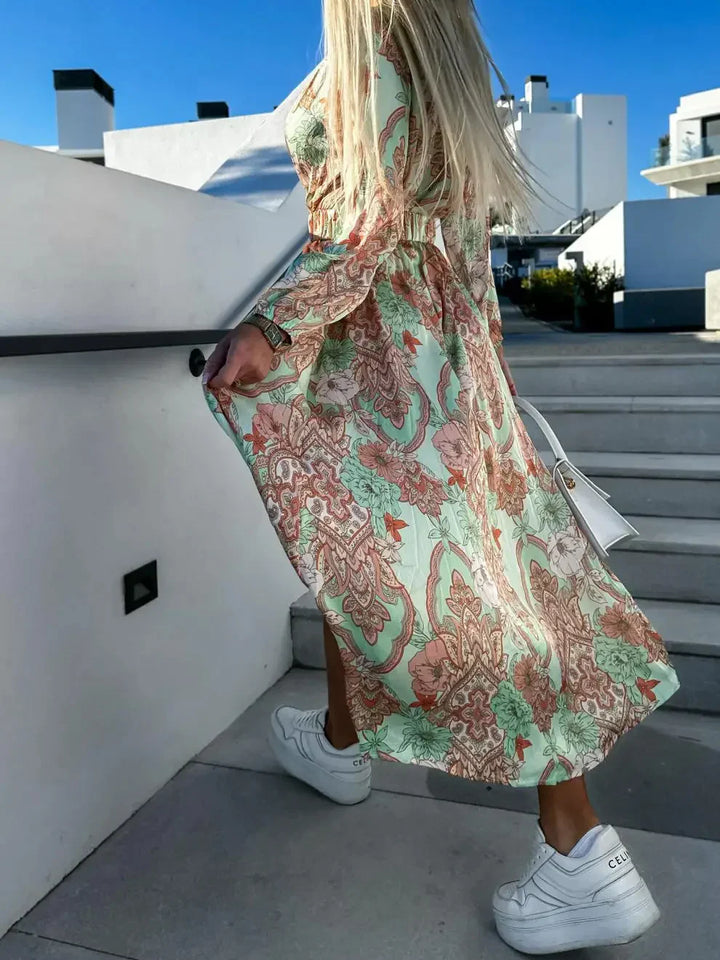 Niliama Boheme Maxi Robe d’été – Faith