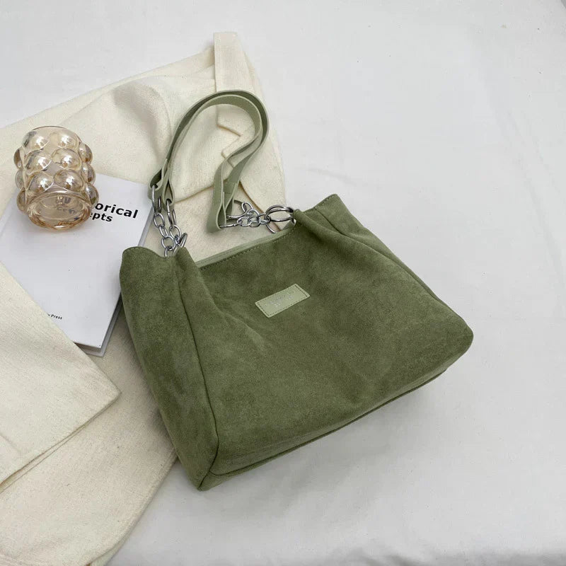 Freyja Sac Femme Sac en Suédine Décontracté & Élégant avec Design Moderne, vue 2