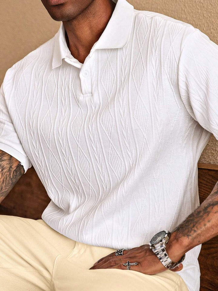 POLO CASUAL ÉTÉ AVEC BOUTONS