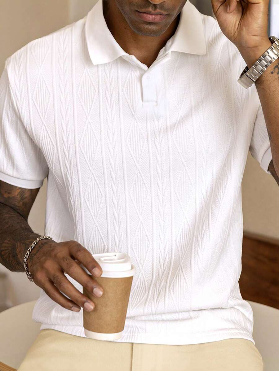 POLO CASUAL ÉTÉ AVEC BOUTONS