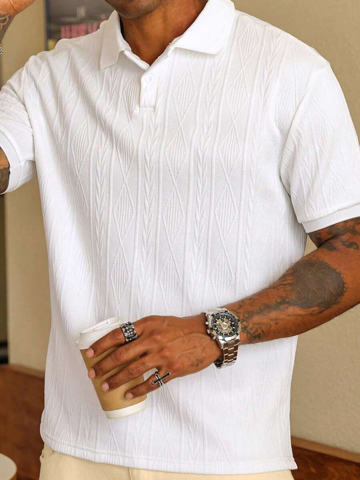 POLO CASUAL ÉTÉ AVEC BOUTONS
