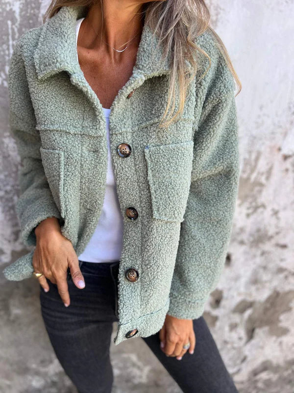 Amayah Veste Teddy Effet Polaire, Confort et Style pour un Look Tendance, vue 8