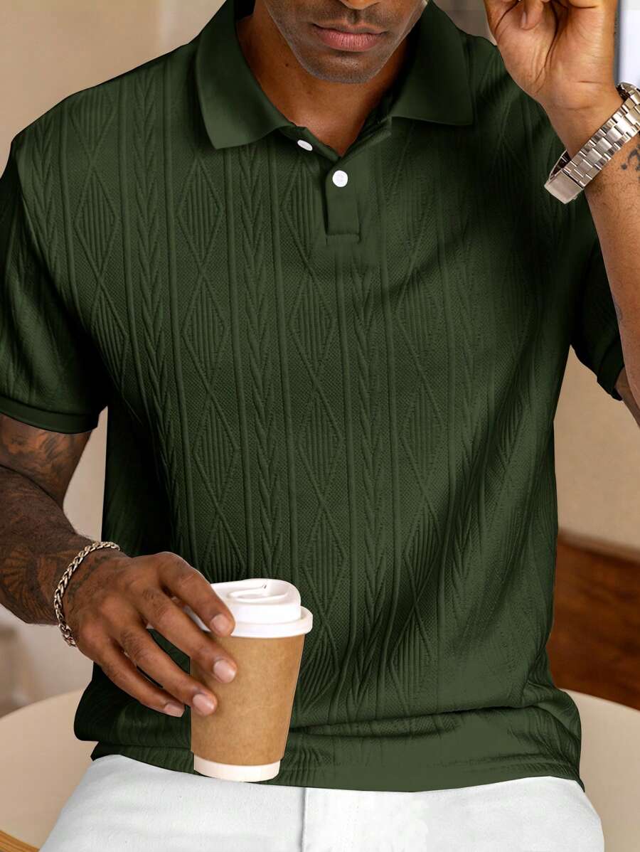 POLO CASUAL ÉTÉ AVEC BOUTONS