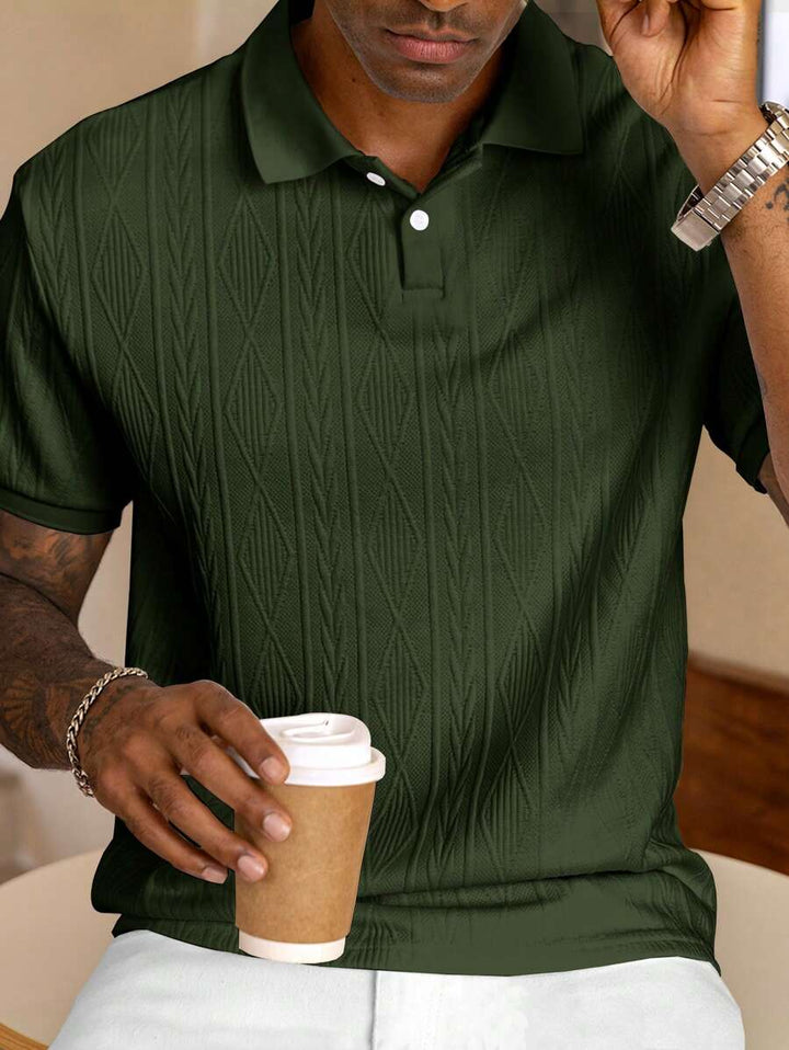 POLO CASUAL ÉTÉ AVEC BOUTONS