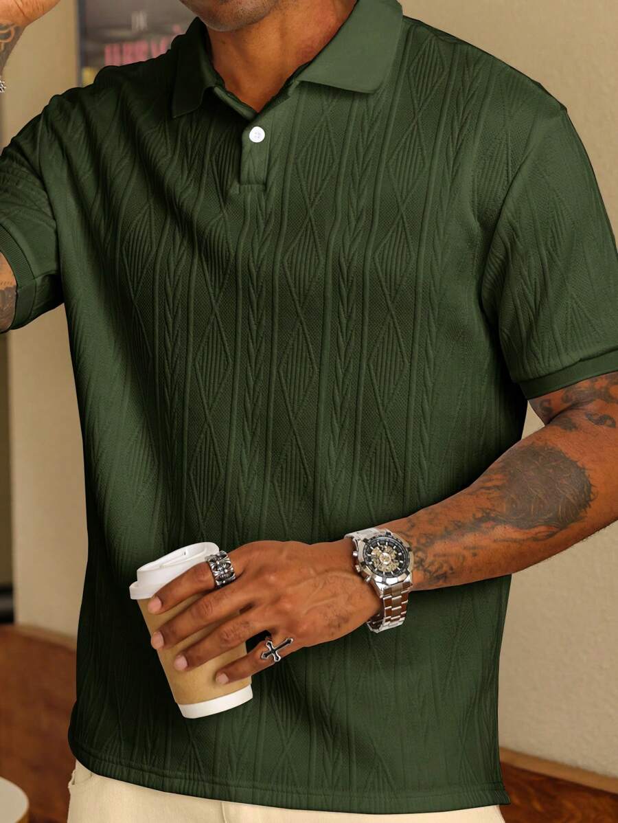 POLO CASUAL ÉTÉ AVEC BOUTONS