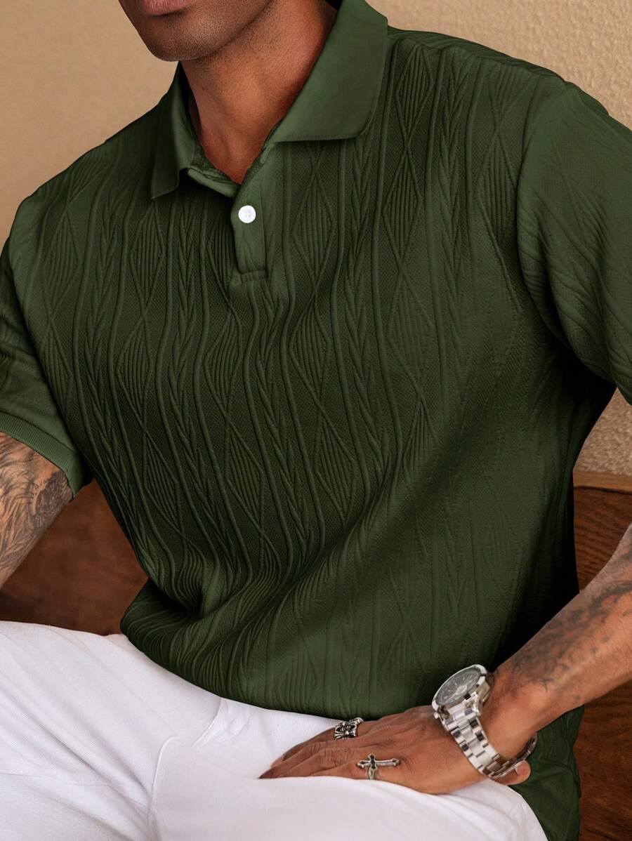 POLO CASUAL ÉTÉ AVEC BOUTONS