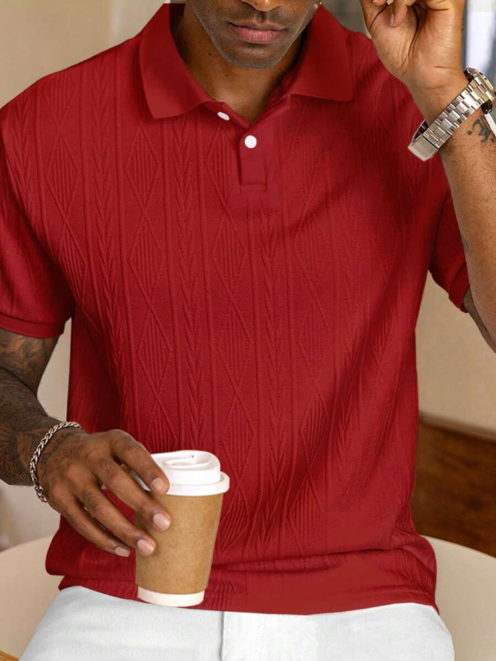 POLO CASUAL ÉTÉ AVEC BOUTONS