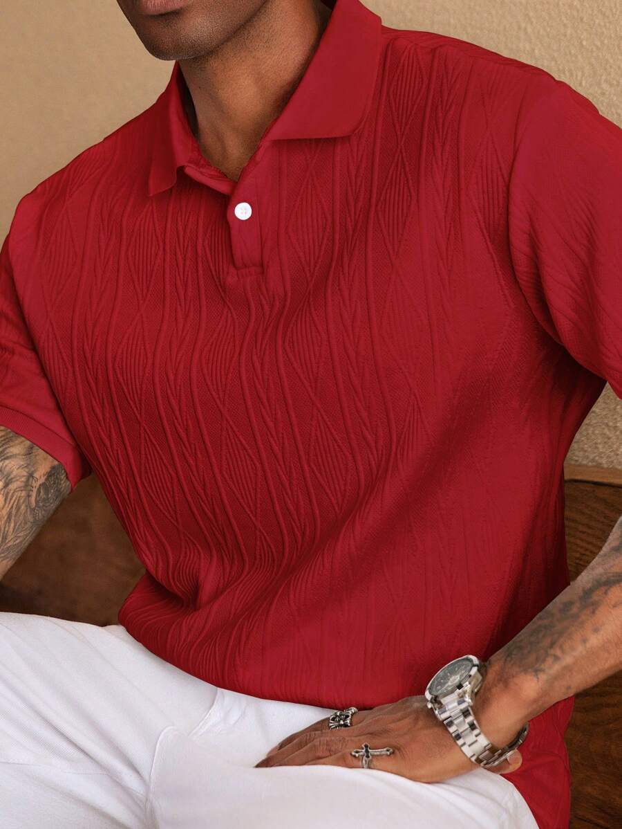 POLO CASUAL ÉTÉ AVEC BOUTONS