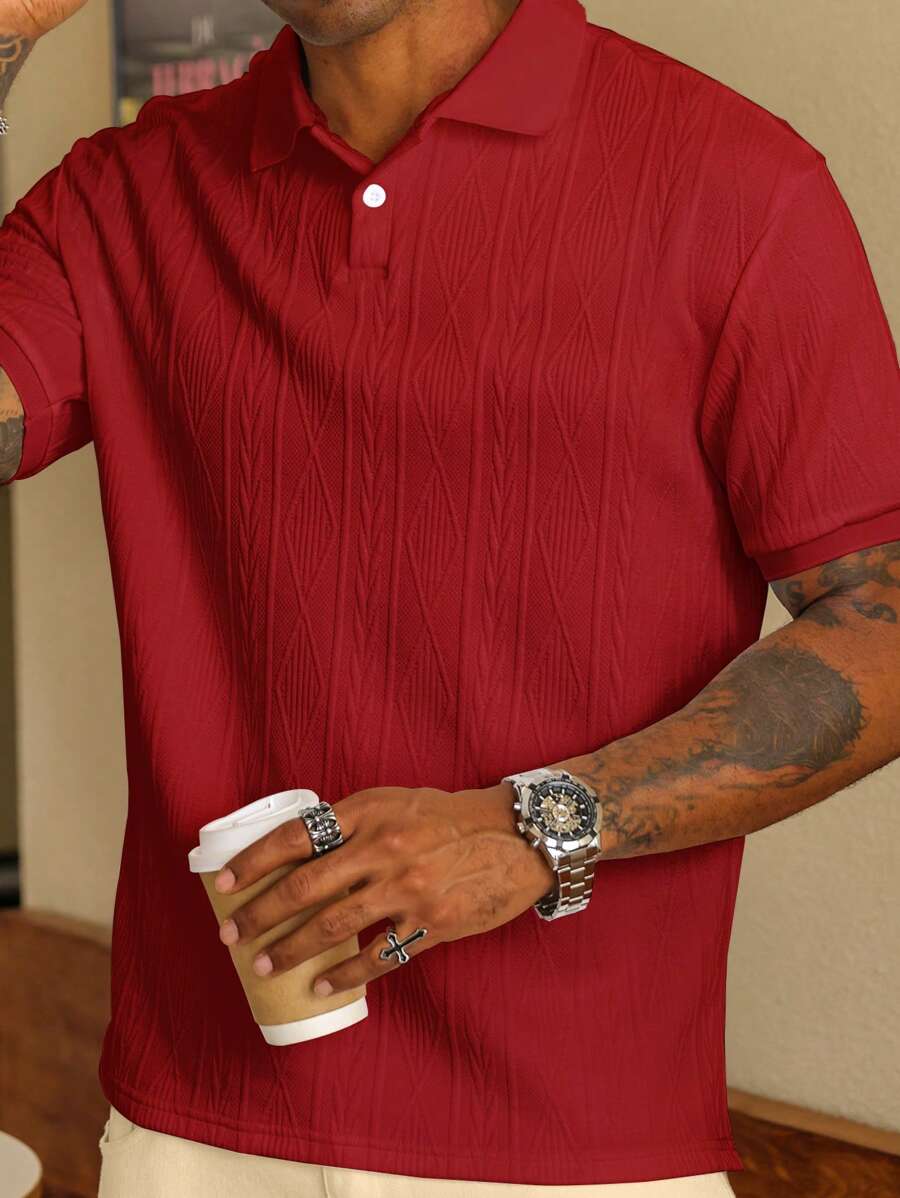 POLO CASUAL ÉTÉ AVEC BOUTONS
