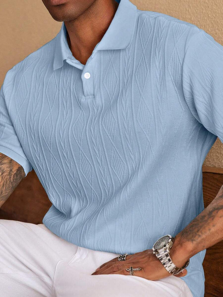 POLO CASUAL ÉTÉ AVEC BOUTONS