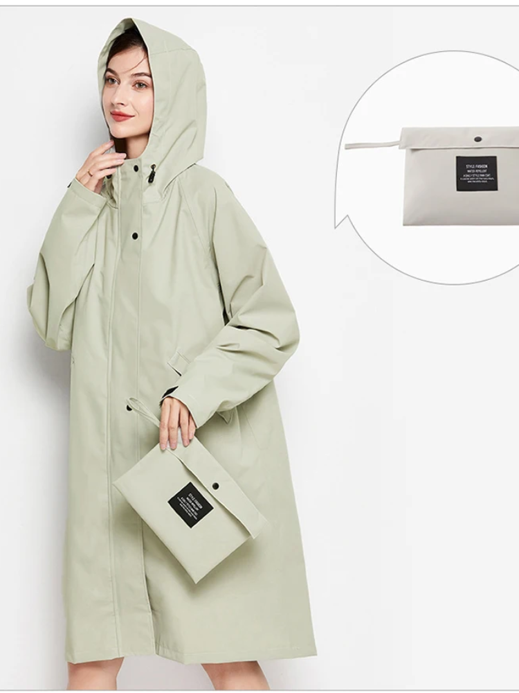 Malia Veste Femme Imperméable Légère Coupe-Vent avec Capuche Ajustable & Poches Pratiques, vue 17