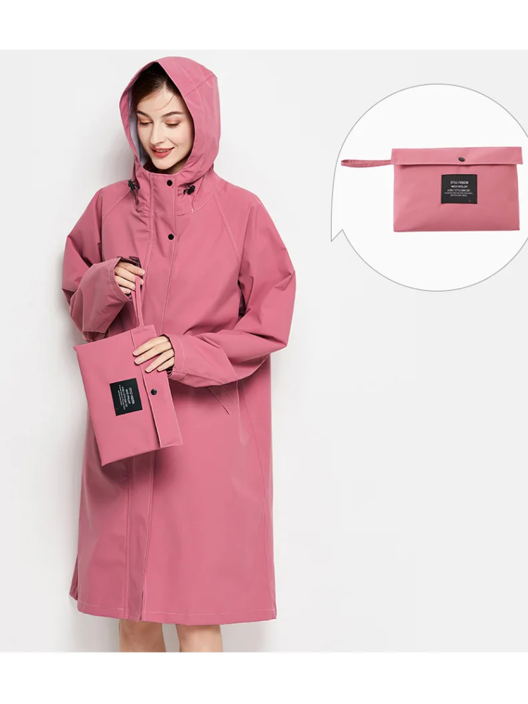 Malia Veste Femme Imperméable Légère Coupe-Vent avec Capuche Ajustable & Poches Pratiques, vue 19