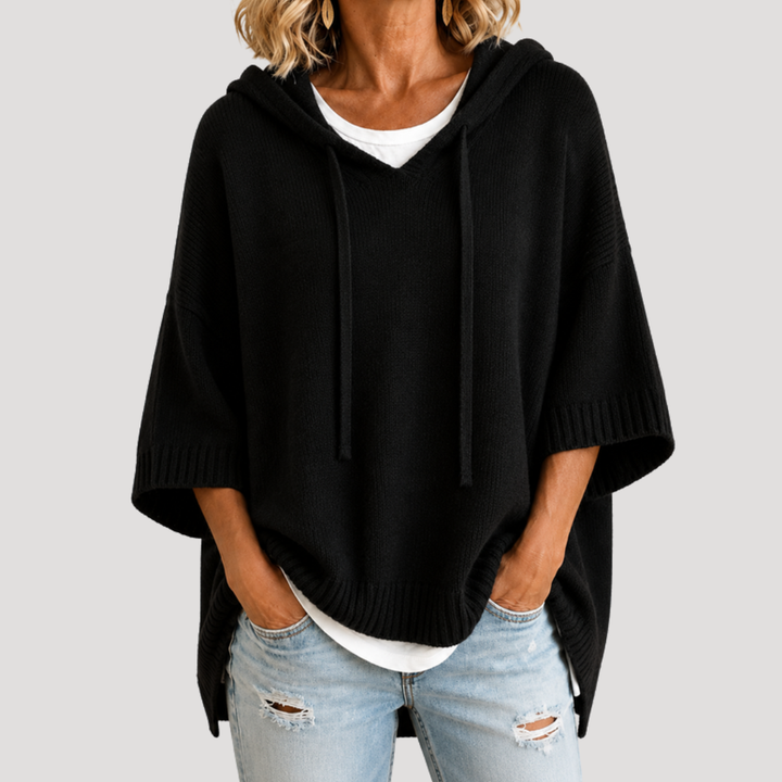 Ninon Pull Femme Oversize à Capuche