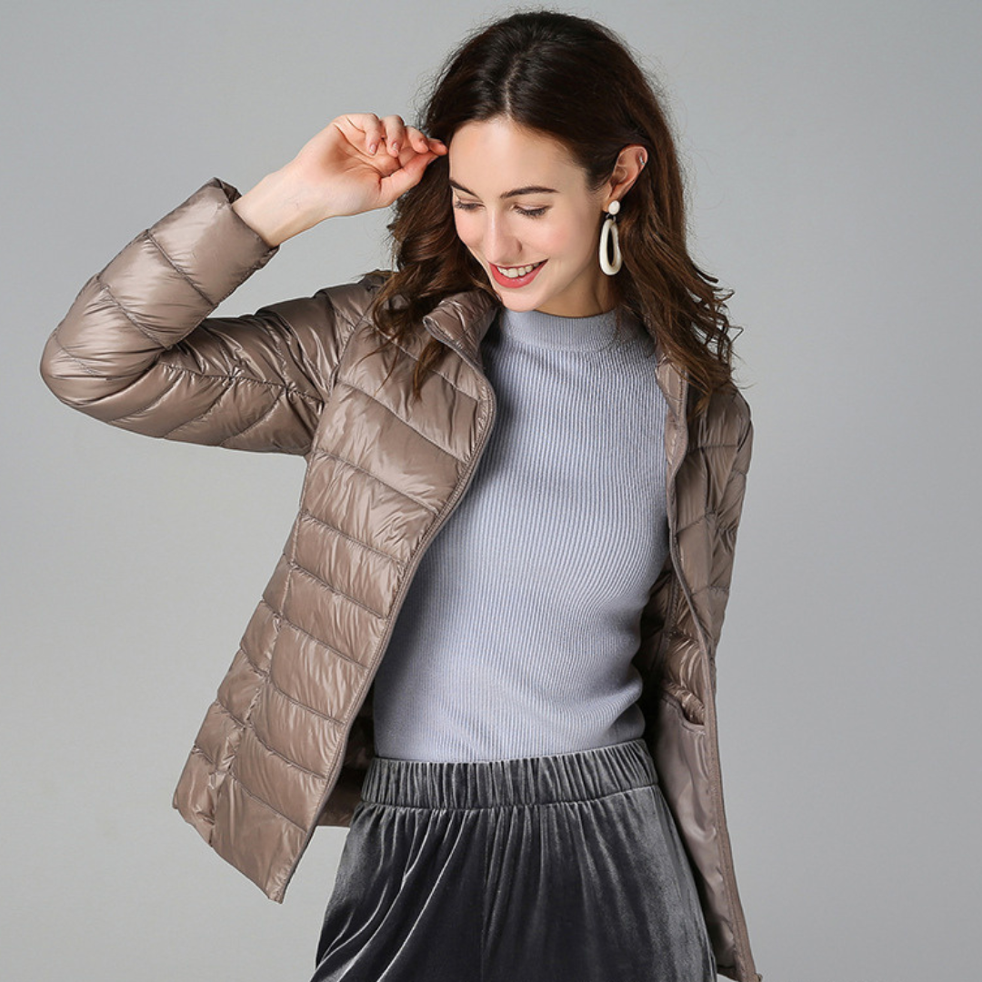 Aurora Veste Femme Veste Imperméable Ultra-Légère & Polyvalente pour Mi-Saison, vue 3