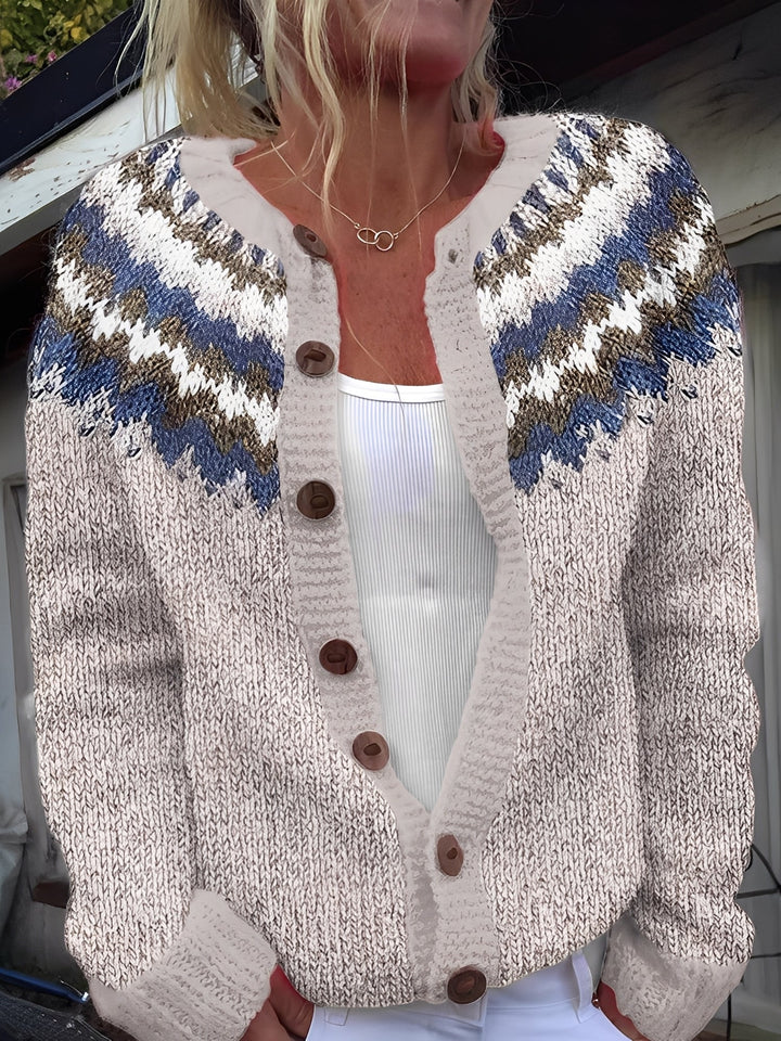 Ember Cardigan Femme à Boutons Maille Légère et Douce au Design Classique et Élégant