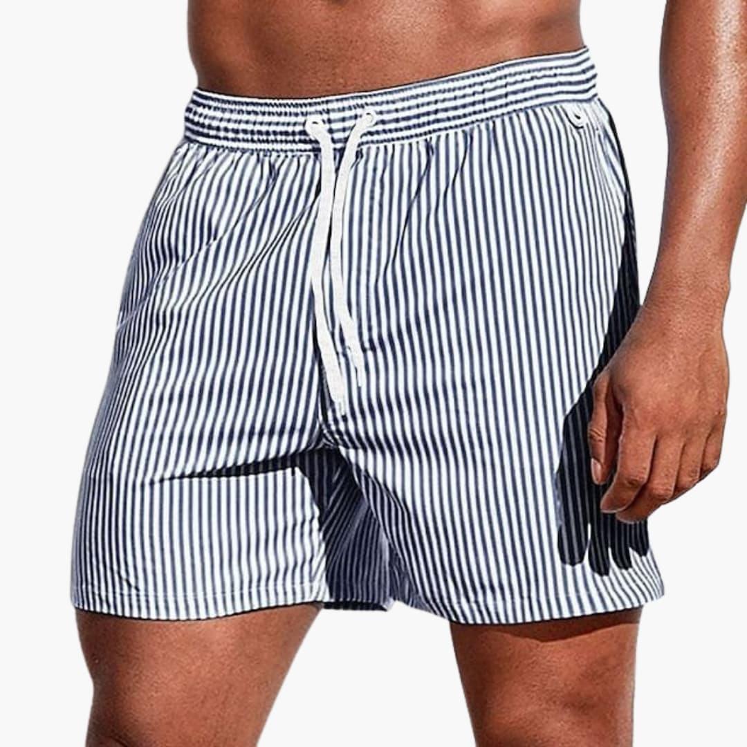Short de Bain Rayé Lucas