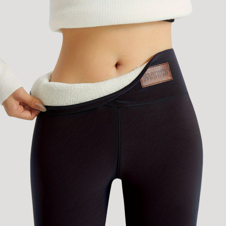 Élise Legging femme taille haute thermique