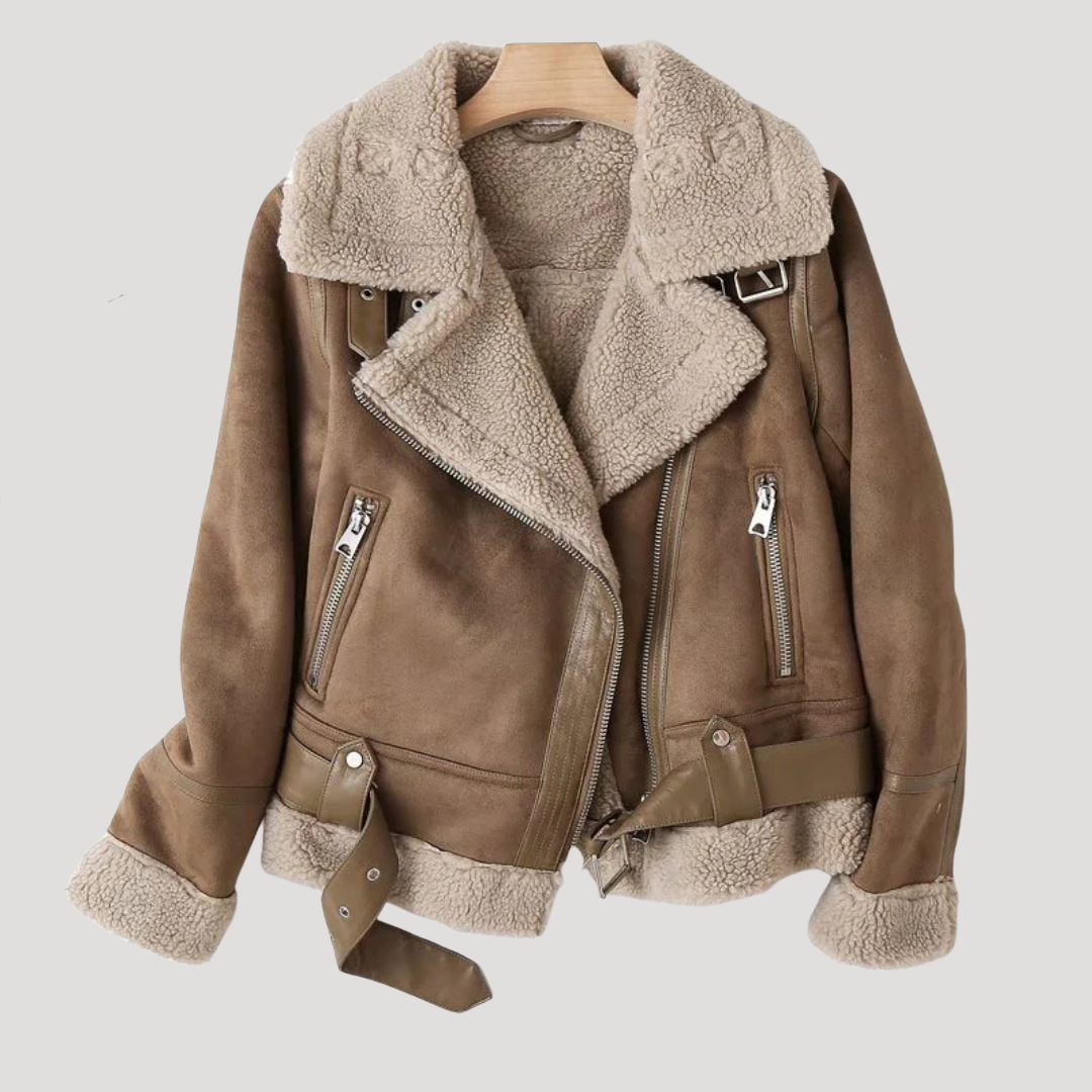Veste Aviateur Femme Doublée Borg