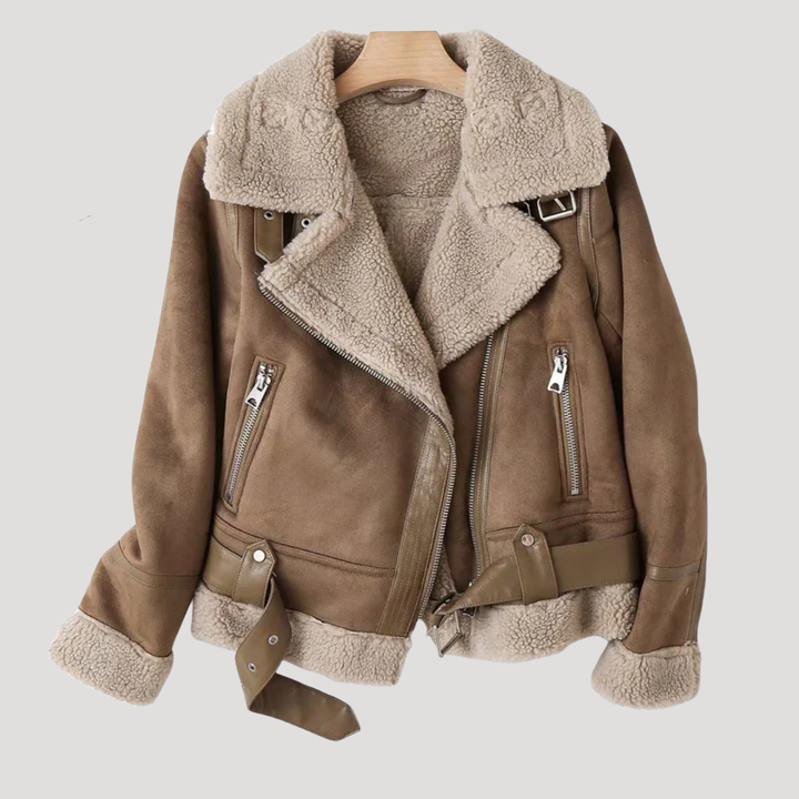 Veste Aviateur Femme Doublée Borg