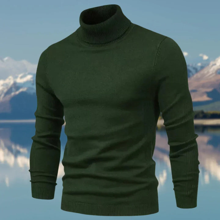 Vince Pull Col Roulé Homme Classique en Maille Douce, Ajusté & Élégant pour l’Hiver, vue 4