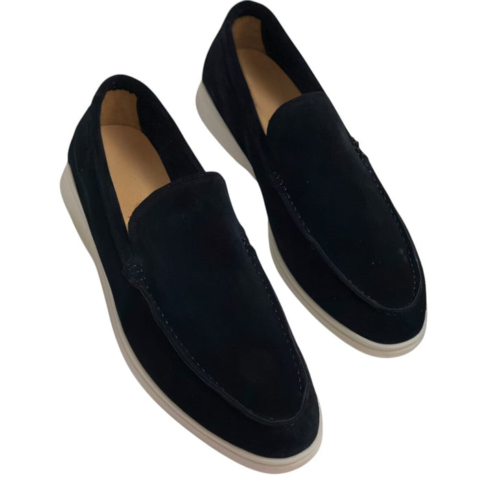 Stevie Mocassins Homme en Suède Chaussures Élégantes & Confort Quotidien Polyvalent, vue 6
